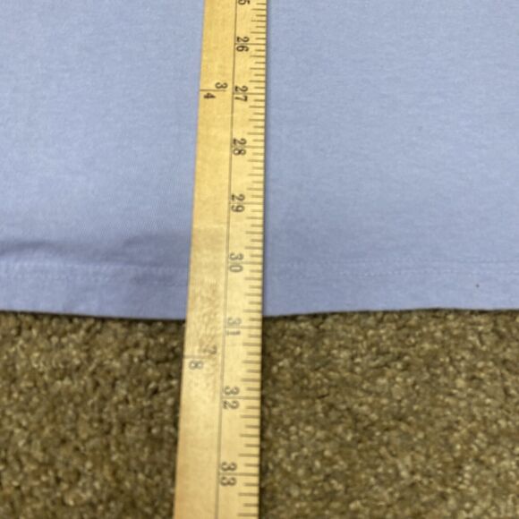 LIFE IS CRAP “Without the Husband" T-Shirt Size XL Light Blue Funny Toilet - Picture 9 of 13